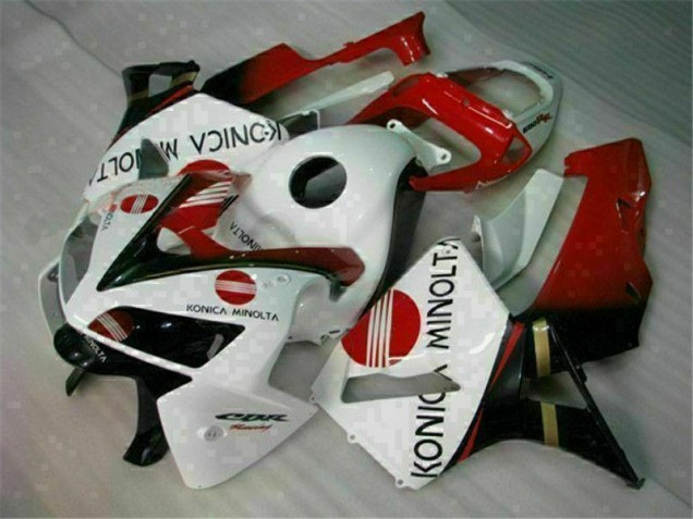 Branco Plásticos Honda CBR 600RR 2005-2006 Branco Plásticos Honda CBR 600RR 2005-2006