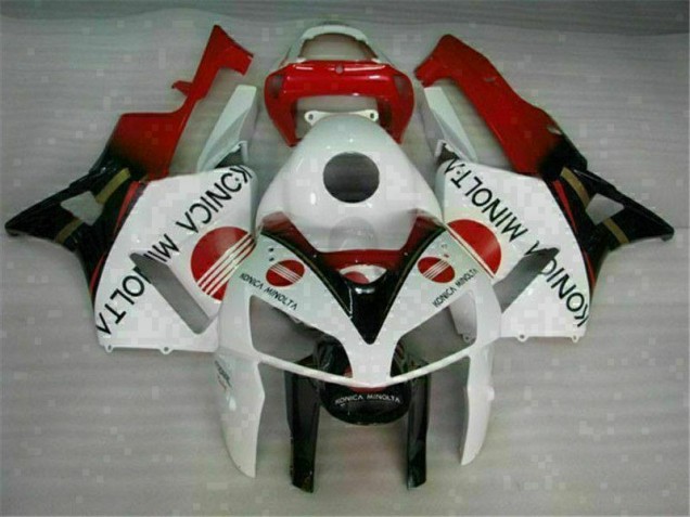 Branco Plásticos Honda CBR 600RR 2005-2006 Branco Plásticos Honda CBR 600RR 2005-2006
