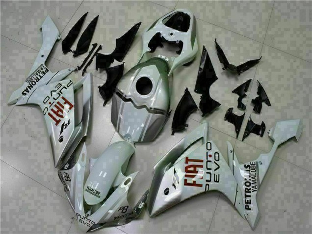 Branco Plásticos Yamaha R1 2007-2008 Branco Plásticos Yamaha R1 2007-2008