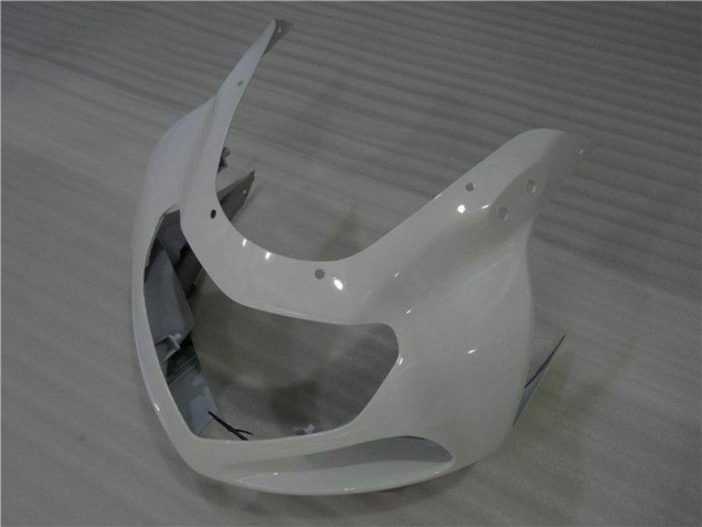 Branco Prata Carenagem Suzuki GSXR 600 / 750 K1 K2 K3 2001-2003 Branco Prata Carenagem Suzuki GSXR 600 / 750 K1 K2 K3 2001-2003