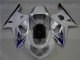 Branco Prata Carenagem Suzuki GSXR 600 / 750 K1 K2 K3 2001-2003 Branco Prata Carenagem Suzuki GSXR 600 / 750 K1 K2 K3 2001-2003