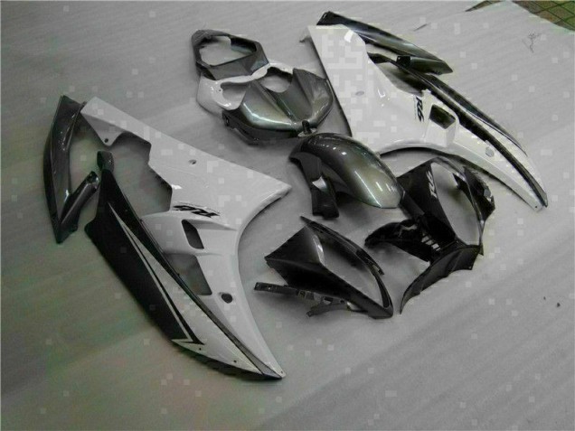 Branco Prata Carenagem Yamaha R6 2006-2007