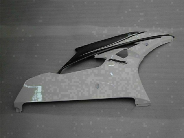 Branco Prata Carenagem Yamaha R6 2006-2007