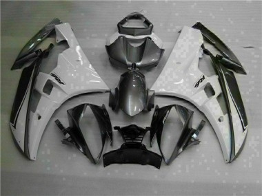 Branco Prata Carenagem Yamaha R6 2006-2007