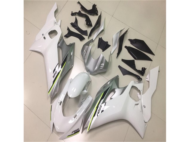 Branco Prata Carenagem Yamaha R6 2017-2023 Branco Prata Carenagem Yamaha R6 2017-2023