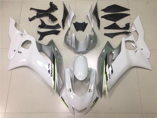 Branco Prata Carenagem Yamaha R6 2017-2023 Branco Prata Carenagem Yamaha R6 2017-2023