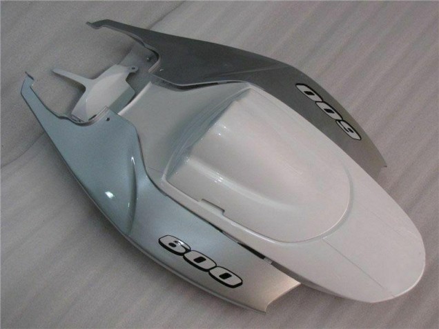 Branco Prata Carroçaria Suzuki GSXR 600 / 750 K6 2006-2007 Branco Prata Carroçaria Suzuki GSXR 600 / 750 K6 2006-2007