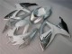 Branco Prata Carroçaria Suzuki GSXR 600 / 750 K6 2006-2007 Branco Prata Carroçaria Suzuki GSXR 600 / 750 K6 2006-2007