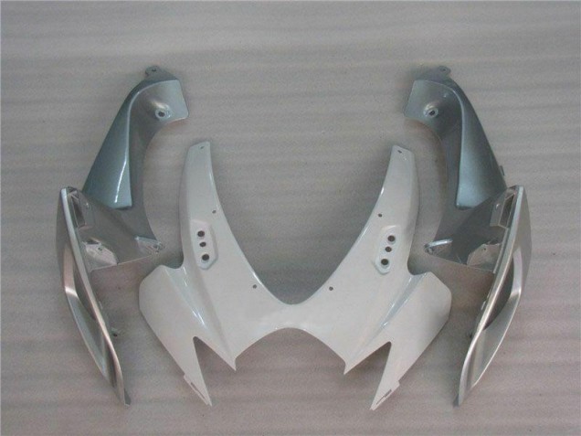 Branco Prata Kits Carenagem Suzuki GSXR 600 / 750 K6 2006-2007 Branco Prata Kits Carenagem Suzuki GSXR 600 / 750 K6 2006-2007