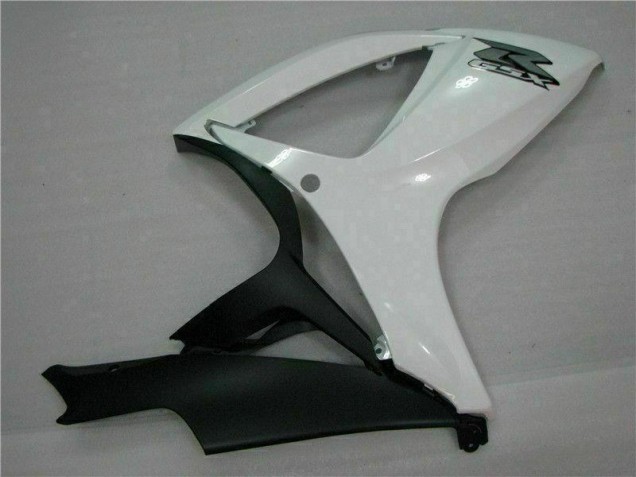 Branco Prata Plástico Suzuki GSXR 600 / 750 K6 2006-2007 Branco Prata Plástico Suzuki GSXR 600 / 750 K6 2006-2007