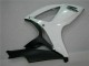 Branco Prata Plástico Suzuki GSXR 600 / 750 K6 2006-2007 Branco Prata Plástico Suzuki GSXR 600 / 750 K6 2006-2007