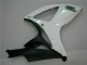 Branco Prata Plásticos Suzuki GSXR 600 / 750 K6 2006-2007 Branco Prata Plásticos Suzuki GSXR 600 / 750 K6 2006-2007