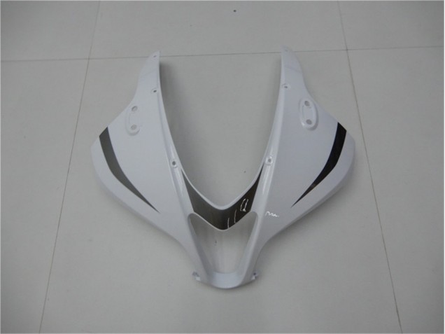 Branco Prata Preto Carenagem Honda CBR 600RR 2009-2012 Branco Prata Preto Carenagem Honda CBR 600RR 2009-2012