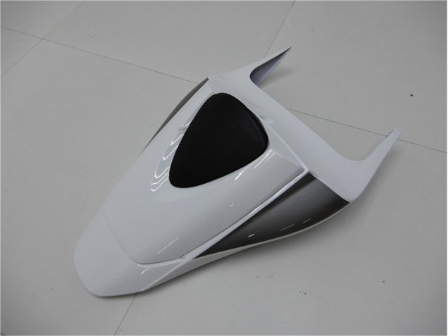Branco Prata Preto Carenagem Honda CBR 600RR 2009-2012 Branco Prata Preto Carenagem Honda CBR 600RR 2009-2012
