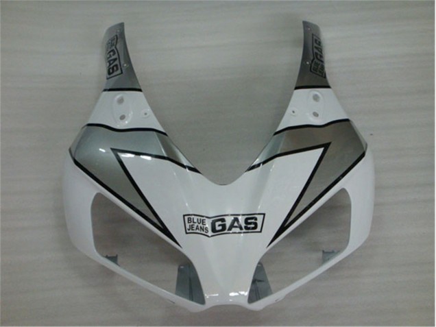 Branco Prata Preto Repsol Plástico Honda CBR 1000RR 2004-2005 Branco Prata Preto Repsol Plástico Honda CBR 1000RR 2004-2005