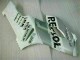 Branco Prata Repsol Carenagem Honda CBR 1000RR 2004-2005 Branco Prata Repsol Carenagem Honda CBR 1000RR 2004-2005