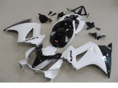 Branco Preto Abs Kit Completos Carenagem Honda VFR 800 2002-2013