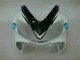 Branco Preto Abs Kits Carenagem Honda CBR 600 F4i 2004-2007