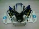 Branco Preto Abs Kits Carenagem Honda CBR 600 F4i 2004-2007