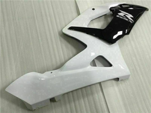 Branco Preto Abs Kits Completos Carenagem Suzuki GSXR 1000 K5 2005-2006 Branco Preto Abs Kits Completos Carenagem Suzuki GSXR 1000 K5 2005-2006
