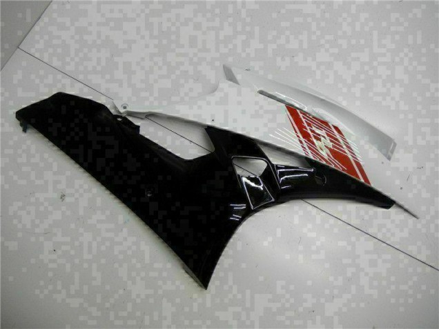 Branco Preto Abs Kits Completos Carenagem Yamaha R6 2006-2007