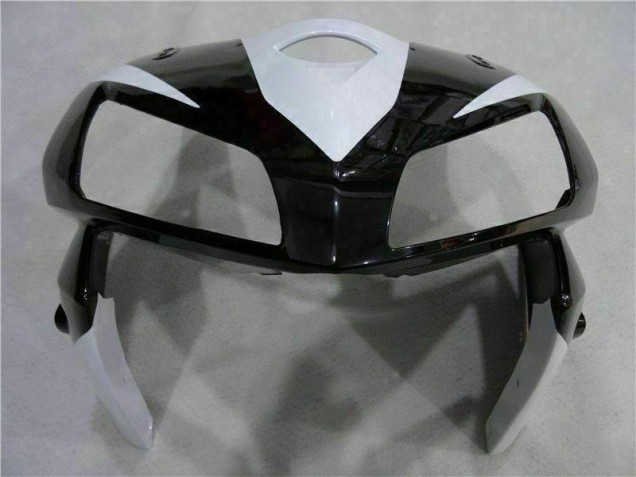 Branco Preto Abs Plástico Honda CBR 600RR 2005-2006 Branco Preto Abs Plástico Honda CBR 600RR 2005-2006