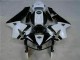 Branco Preto Abs Plástico Honda CBR 600RR 2005-2006 Branco Preto Abs Plástico Honda CBR 600RR 2005-2006
