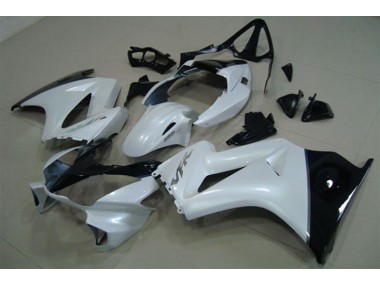 Branco Preto Abs Plástico Honda VFR 800 2002-2013