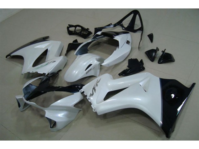 Branco Preto Abs Plástico Honda VFR 800 2002-2013 Branco Preto Abs Plástico Honda VFR 800 2002-2013