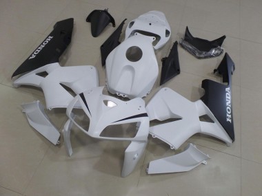 Branco Preto Abs Plásticos Honda CBR 600RR 2005-2006
