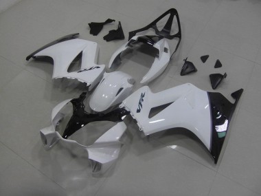Branco Preto Abs Plásticos Honda VFR 800 2002-2013
