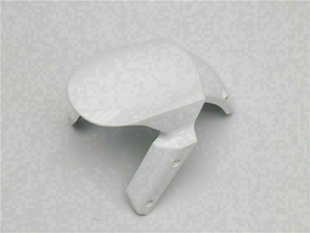 Branco Preto Abs Plásticos Kawasaki ZX6R 2009-2012 Branco Preto Abs Plásticos Kawasaki ZX6R 2009-2012
