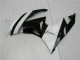 Branco Preto Abs Plásticos Kawasaki ZX6R 2009-2012 Branco Preto Abs Plásticos Kawasaki ZX6R 2009-2012