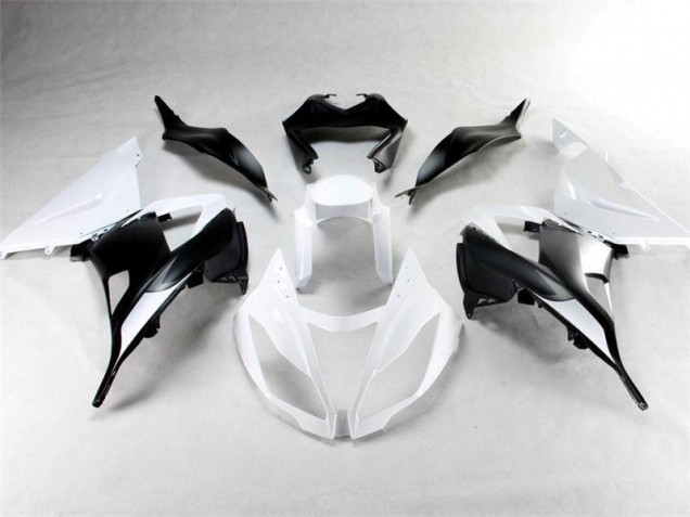 Branco Preto Abs Plásticos Kawasaki ZX6R 2013-2018