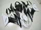 Branco Preto Abs Plásticos Kawasaki ZX6R 2013-2018