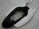 Branco Preto Abs Plásticos Suzuki GSXR 600 / 750 K6 2006-2007 Branco Preto Abs Plásticos Suzuki GSXR 600 / 750 K6 2006-2007