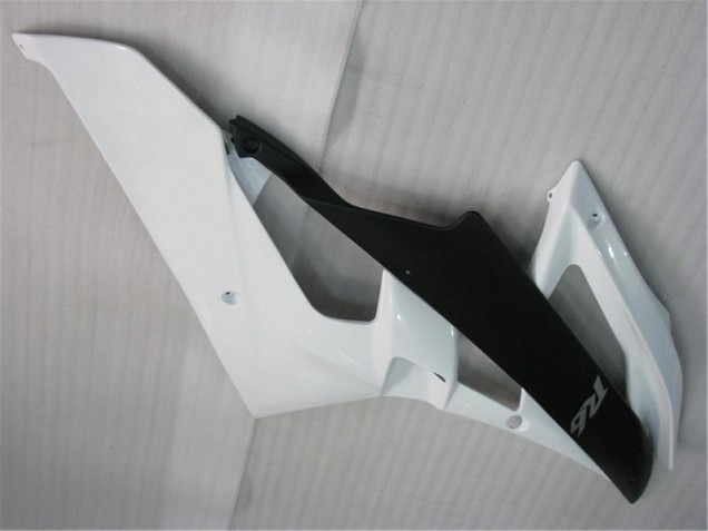 Branco Preto Abs Plásticos Yamaha R6 2006-2007 Branco Preto Abs Plásticos Yamaha R6 2006-2007
