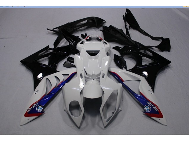 Branco Preto Azul Carenagem BMW S1000RR 2009-2014 Branco Preto Azul Carenagem BMW S1000RR 2009-2014