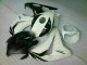 Branco Preto Carenagem Honda CBR 1000RR 2008-2011 Branco Preto Carenagem Honda CBR 1000RR 2008-2011