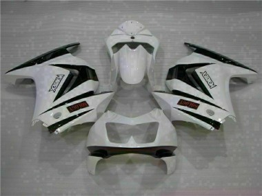 Branco Preto Carenagem Kawasaki EX250 2008-2012