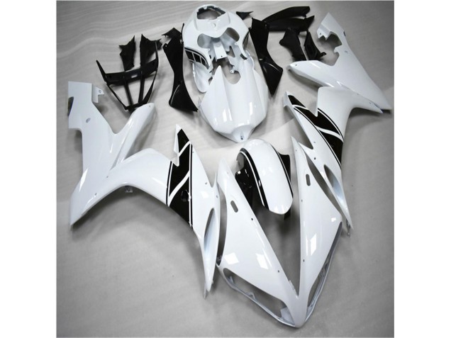 Branco Preto Carenagem & Plástico Yamaha R1 2004-2006 Branco Preto Carenagem & Plástico Yamaha R1 2004-2006