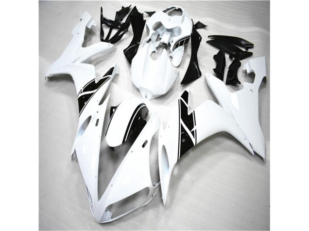 Branco Preto Carenagem & Plástico Yamaha R1 2004-2006 Branco Preto Carenagem & Plástico Yamaha R1 2004-2006