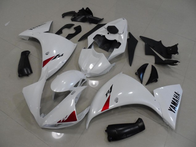 Branco Preto Carenagem Yamaha R1 2009-2011 Branco Preto Carenagem Yamaha R1 2009-2011