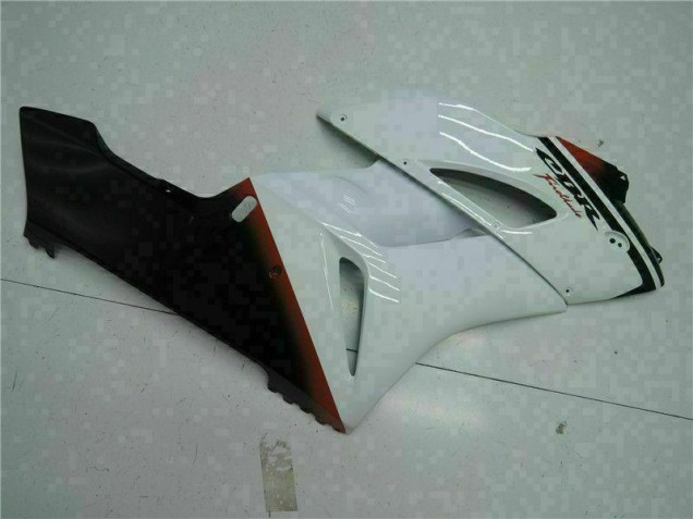 Branco Preto Carroçaria Honda CBR 1000RR 2004-2005 Branco Preto Carroçaria Honda CBR 1000RR 2004-2005