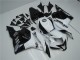 Branco Preto Carroçaria Honda CBR 600RR 2009-2012 Branco Preto Carroçaria Honda CBR 600RR 2009-2012