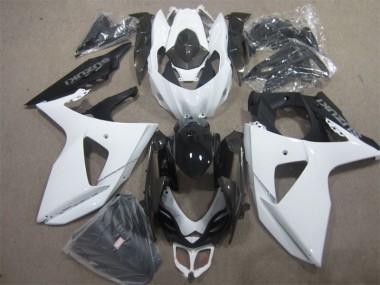 Branco Preto Carroçaria Suzuki GSXR 1000 K9 2009-2016