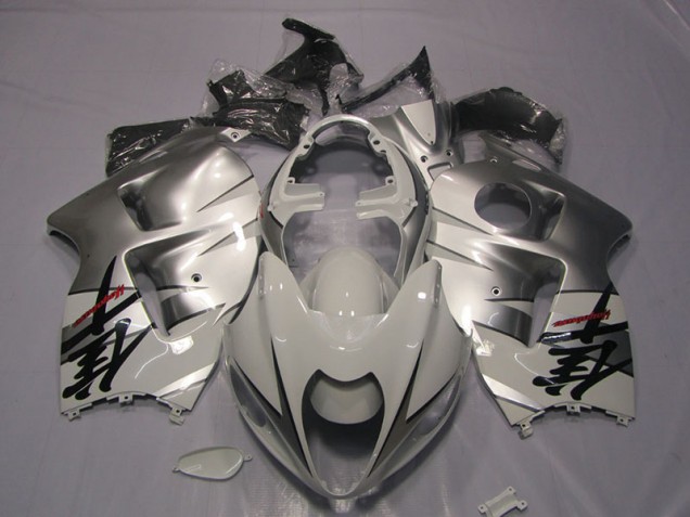 Branco Preto Decalque Carenagem Suzuki GSXR 1300 Hayabusa 1996-2007 Branco Preto Decalque Carenagem Suzuki GSXR 1300 Hayabusa 1996-2007