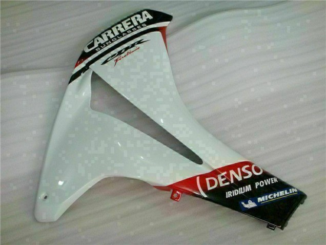 Branco Preto Injeção Kit Carenagem Honda CBR 1000RR 2008-2011 Branco Preto Injeção Kit Carenagem Honda CBR 1000RR 2008-2011