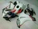 Branco Preto Injeção Kit Carenagem Honda CBR 1000RR 2008-2011 Branco Preto Injeção Kit Carenagem Honda CBR 1000RR 2008-2011