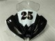 Branco Preto Injeção Kit Carenagem Yamaha R6 2008-2016 Branco Preto Injeção Kit Carenagem Yamaha R6 2008-2016